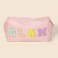 Glam Print Travel Cosmetic Bag