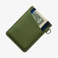 Vertical Wallet in Olive