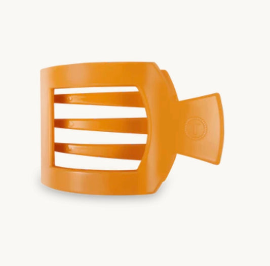 Square Flat Hair Clip in Mango for It!!