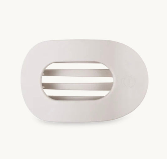 Flat Round Hair Clip in Toasted