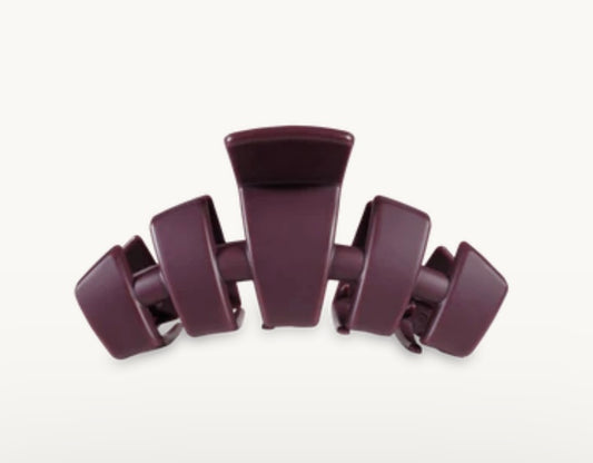 Classic Hair Clip in Burgundy Bliss