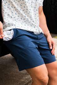 Everyday Shorts - Deep Water Navy - Fish and Reel Pocket