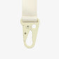 Keychain Clip in Off White