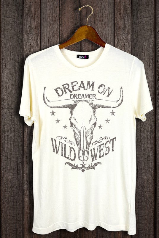 Dream On Wild West Graphic Tee**FINAL SALE**