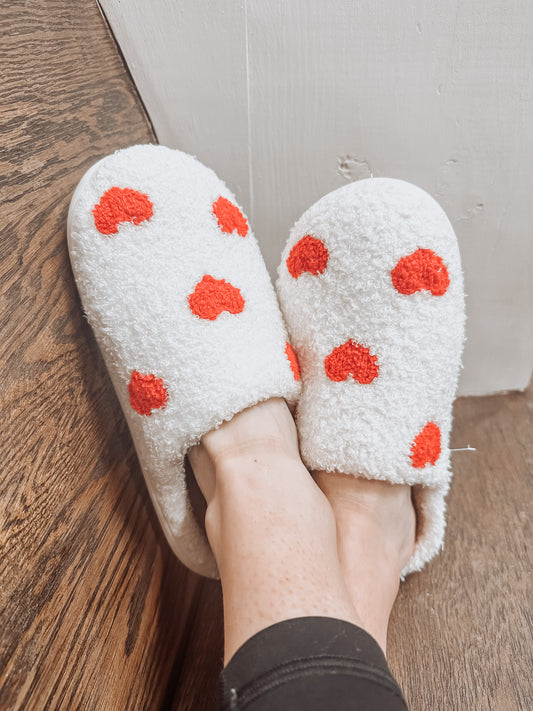 Heart Slippers**FINAL SALE**