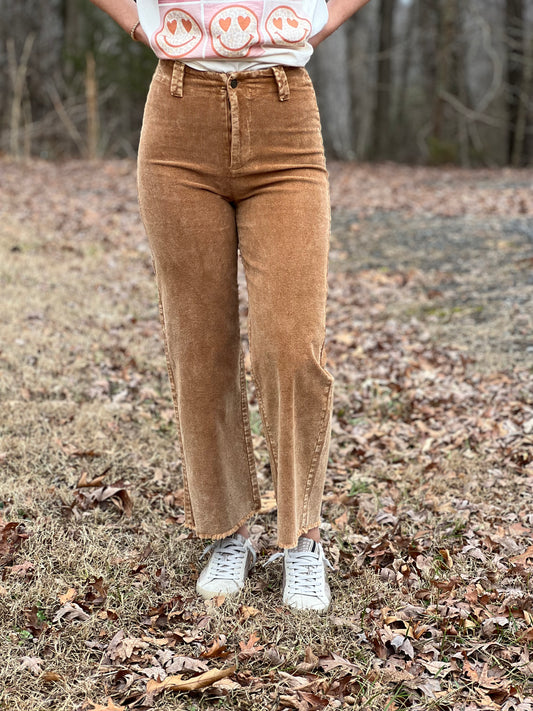 Gina Corduroy Pants**FINAL SALE**